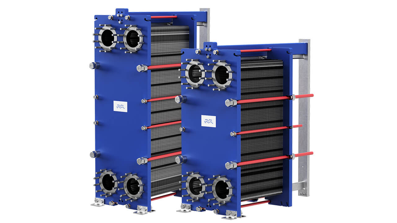 Semi welded plate heat exchangers from Alfa Laval