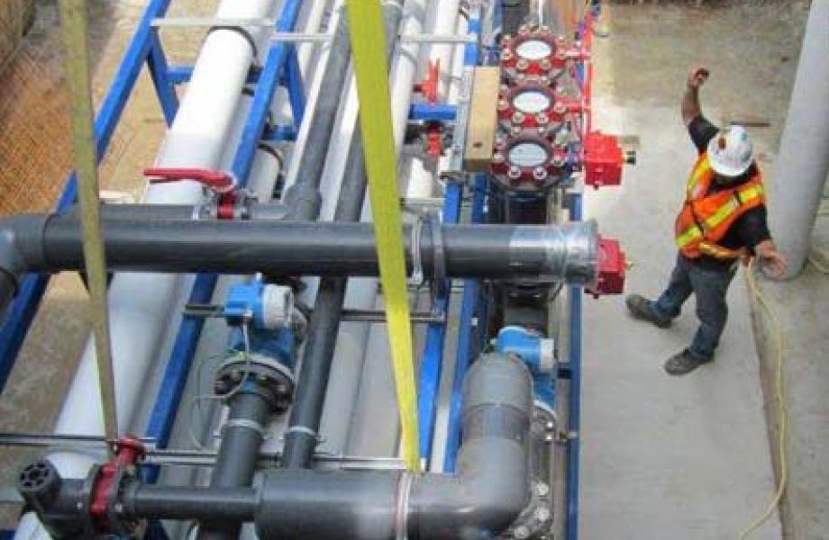 Neepawa WWTP Manitoba waste water equipment WTP