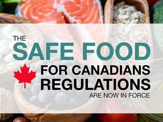 Safe Food for Canadians food grade equipment