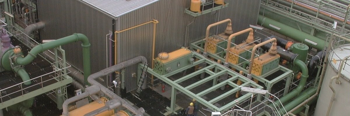 Compabloc installation at a fertilizer plant
