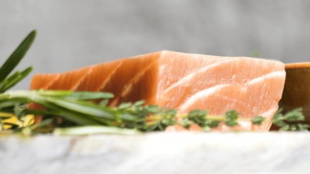 Plant based salmon